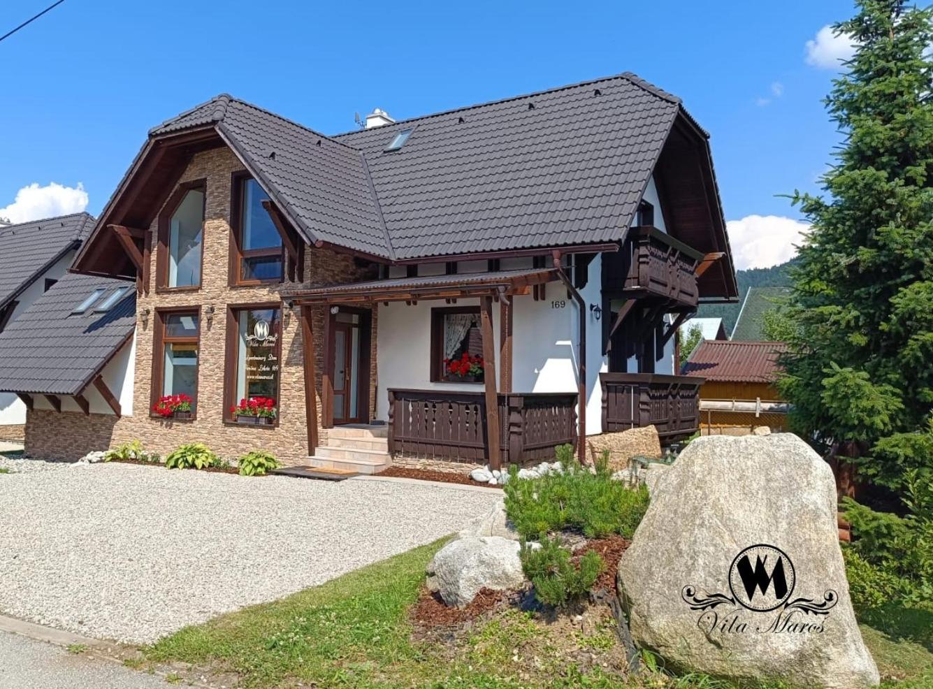 Apartmanovy Dom Vila Maros Pavčina Lehota 外观 照片